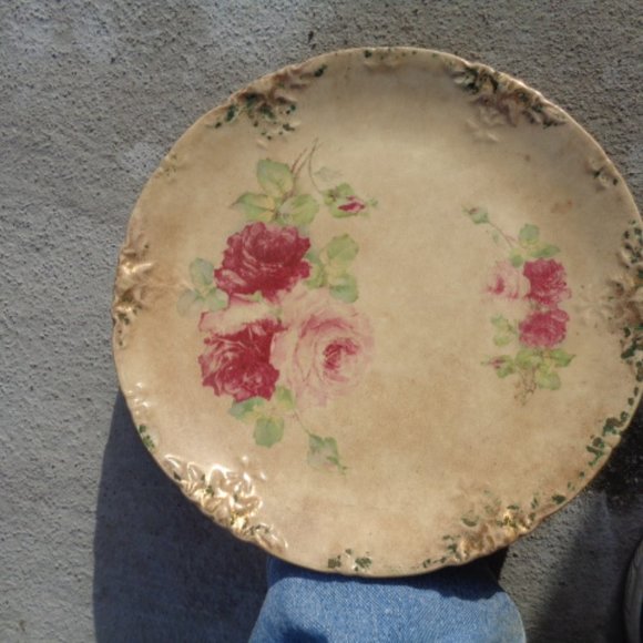 Antique Wheeling La Belle China Gold edged… - Picture 6 of 7